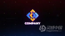 PR模板-赛博朋克元素计算机网络科技企业故障LOGO动画PR模板下载