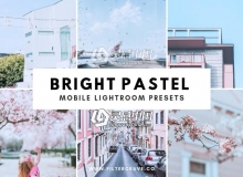 粉彩通透日系糖果色Lightroom预设 Bright Pastel Lightroom Presets