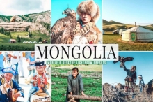 蒙古旅拍风光人文Lightroom预设/手机APP照片滤镜 Mongolia Lightroom Presets