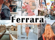 Ferrara旅拍清新明亮风格LR预设/手机预设Ferrara Lightroom Presets