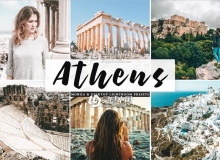 典雅温暖明亮Lightroom预设+手机版APP预设 Athens Lightroom Preset