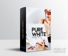 LR预设 清新干净通透人像Lightroom预设+手机APP预设 ArtaPresets Pure White Lightroom