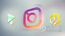 AE模板-明亮光效企业3D标志LOGO动画视频AE模板下载 Light Optical Corporate Logo