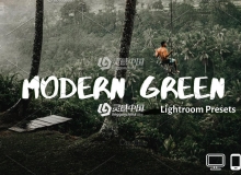 旅拍森系INS人像胶片风LR预设+APP预设 Green Lightroom Presets
