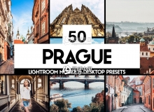 布拉格城市旅拍LR预设+LUT预设 Prague Lightroom Presets and LUTs