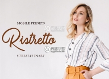 通透咖啡色调LR人像预设+手机APP预设 Ristretto Mobile Collection