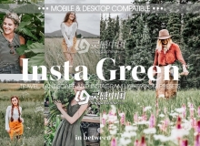 INSTA清新主题风格摄影Lightroom预设+手机版Mobile Lightroom预设