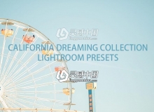 加州旅行梦幻清新粉彩Lightroom预设California Dreaming Collection | LR
