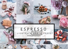 时尚博客静物产品美食摄影手机版Mobile Lightroom预设