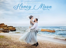 旅拍婚礼色彩增强胶片LR预设/手机预设Honey Moon Lightroom Presets