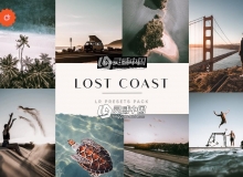 摄影后期旅拍褪色胶片效果LR预设+LR移动预设 8 Faded Lightroom Presets Bundle