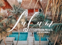旅行摄影终极流程Lightroom预设+手机版lr预设 Tulum Presets