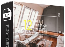室内空间样板房家居摄影后期Lightroom预设 12 Clean Interior Presets