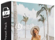 时尚摄影博主Emily Vartanian巴哈马妈妈胶片LR预设 Bahama Mama Preset Pack
