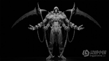 Zbrush镰刀恶魔魂类游戏角色完整雕刻制作视频教程