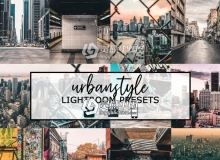 城市旅行街拍电影风格Lightroom预设+手机版lr预设 Urban style LR