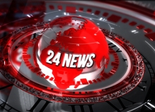 新闻24小时电视新闻节目栏目包装片头AE模板 24 Broadcast News - Complete Package