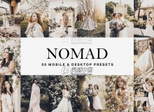 乡村质朴婚礼人像胶片LR预设+LUT预设 Nomad Lightroom Presets and LUT