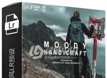 极地旅拍Ins胶片风LR预设 GaziGraphic moody handicraft Lightroom Presets
