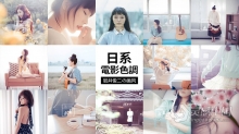 日系岩井俊二画风格/日系胶片电影文艺Lightroom预设 LR预设