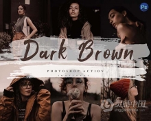 5种深褐色旅拍人像Lightroom预设ACR和LUT预设Instagram Blogger博客照片滤镜
