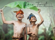 夏季雨林系列LR预设+移动LR预设 Rain Forest Lightroom Presets