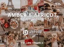 Instagram网红博主中性旅拍人像胶片Lightroom预设+Lightroom APP预设