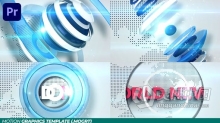 PR模板-新闻片头视频PR模板下载3D图形动画效果制作下载