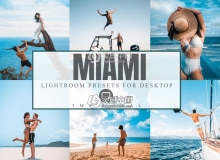 迈阿密夏日幻想人像写真LR预设 Miami Lightroom Presets