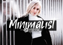 INS时尚博客极简主义Lightroom预设+手机版lr预设Minimalist Lightroom Presets Pack