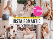 Ins浪漫风格人像手机版Lightroom+ACR预设 Insta romantic Lightroom