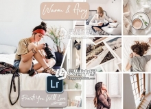 温暖色调人像胶片Lightroom预设Warm & Airy Lightroom Presets