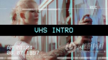 VHS快速介绍复古开场白动画PR模板下载 VHS Fast Intro