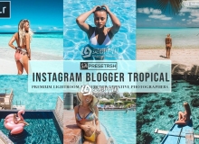 Instagram网红摄影调色LR预设Blogger instagram Lightroom Presets