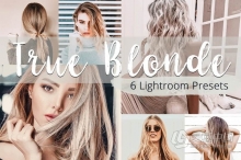 通透明亮金发女郎人像Lightroom预设 True Blonde – Lightroom Presets