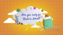 AE模板-多彩明亮卡通图形动画制作儿童教育宣传视频AE模板下载 Back to School Promo
