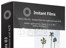 VSCO Film 03 - Instant Films for Lightroom and ACR 传统电影胶片LR预设+ACR预设