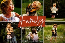 LR预设 温暖家庭儿童人像调色Lightroom预设/手机APP滤镜 The Family Lightroom Preset