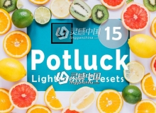 家常美食食物摄影Lightroom预设 Potluck Lightroom Presets