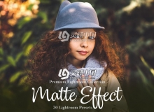 哑光磨砂人像Lightroom预设 Matte Effect Lightroom Presets