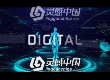 未来科技感HUD全息特效片头AE模板 Videohive İnterview With Science Opener