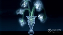 Photigy AlexKoloskov 玻璃水晶花瓶产品广告摄影布光教程＃14