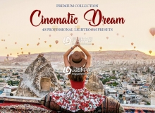 电影胶片色彩校正Lightroom预设 Cinematic Dream Presets