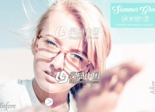 夏季旅拍复古暖色调人像Lightroom预设+ACR预设 Summer Glow Lightroom