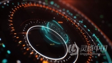 AE模板 活力动画形状层线条动态毛刺扭曲效果高科技数字标志展示 AE工程 AE文件