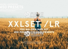 450组人像风景建筑美食电影Lr预设合集 XXLSet Lightroom Presets