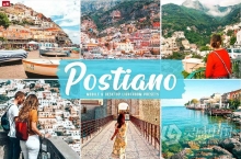 波西塔诺旅拍人文风光Lightroom预设/手机APP预设 Postiano Pro Lightroom Presets