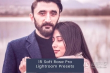 柔和复古胶片人像Lightroom预设15 Soft Rose Pro Lightroom Presets