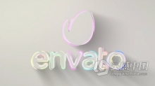 PR模板-LOGO 3D挤压光线动画视频片头工程文件下载