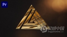 PR模板-金属LOGO演绎动画视频片头PR模板下载